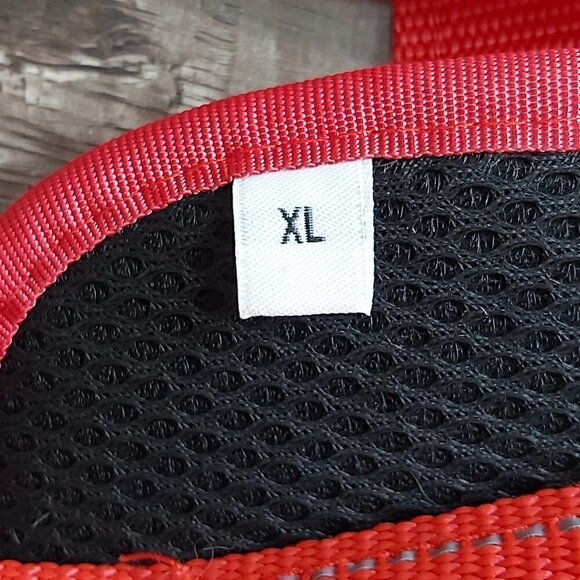 XL Service Dog Red And White Plaid Dog Harness With Buckle Closure - Picture 7 of 7